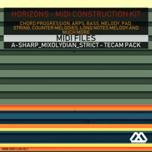 Horizons - A-sharp_Mixolydian_Strict - Tecam Pack