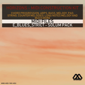 Horizons - E_Blues_Strict - Solum Pack