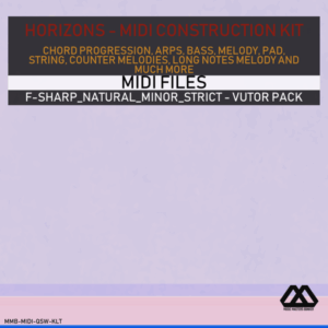 Horizons - F-sharp_Natural_Minor_Strict - Vutor Pack